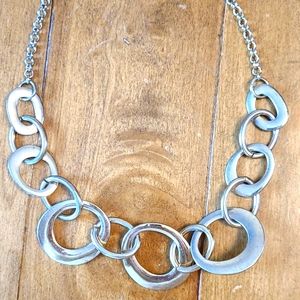 Liz Claiborne silver necklace.